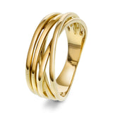 Gullring i 14kt gult gull