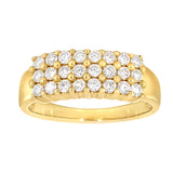 Diamantring i hvitt eller gull, 1.70CT TWSI