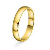 Amore forlovelsesring i gult/hvitt gull 4mm - Herre