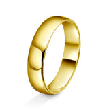 Amore gifteringer i gult/hvitt gull 5mm - Herre