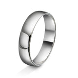 Amore gifteringer i gult/hvitt gull 5mm - Herre