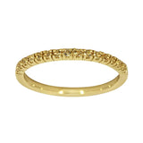 Gult gull ring med citrin 0,20ct