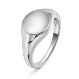 Signetring 14kt Hvitt/Gult Gull