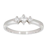 Diamantring i hvitt gull 0,20ct TW/SI - Diamanthuset