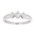 Diamantring i hvitt gull 0,40ct TW/SI - Diamanthuset