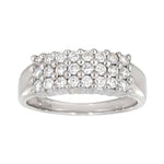 Diamantring i hvitt gull 0,60ct TWSI - Diamanthuset