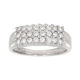 Diamantring i hvitt gull 0,60ct TWSI - Diamanthuset