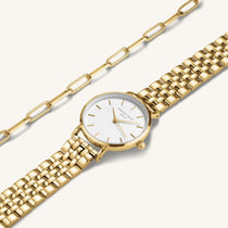Rosefield Small Edit Gold + Bracelet Set – Diamanthuset