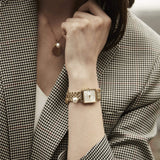 Rosefield Boxy XS Gold + Bracelet Gift Set