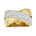 Diamantring i Hvitt/Gult Gull, 1,10 ct TW/SI – Diamanthuset