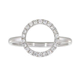 Diamantring i Hvitt/Gult Gull, 0.22CT TWSI