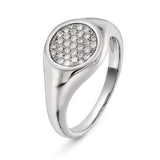 Diamantring i hvitt gull, 0.25ct TW/S