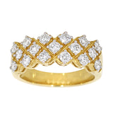 Diamantring i hvitt gull, 1.20CT TWSI