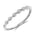 Tvinnet Diamantring i Hvitt/Gult Gull, 0,10 ct TW/SI – bilde 2 – Diamanthuset