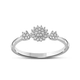 Diamantring 0,20ct tw/si i hvitt gull