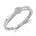 Diamantring rosett med diamanter på ringskinnen 0,10 ct tw/si i Gult/Hvitt Gull – bilde 6 – Diamanthuset