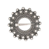 Oksidert Halsring 3,5cm - Vossasylv