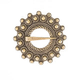 Antikkforgylt Halsring 3,5cm - Vossasylv