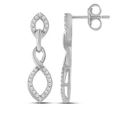 Diamantørepynt i 14kt Hvitt/Gult Gull (585), 0.20ct TW/SI Diamanter