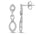 Diamantørepynt i 14kt Hvitt/Gult Gull (585), 0,20 ct TW/SI Diamanter – bilde 2 – Diamanthuset