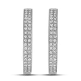 Diamantørepynt i Gult/Hvitt Gull (585), 0.30ct TW/SI Diamanter