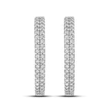 Diamantørepynt i Gult/Hvitt Gull (585), 0.30ct TW/SI Diamanter