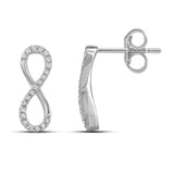Diamantørepynt i 14kt Hvitt/Gult Gull (585), 0.15ct TW/SI Diamanter
