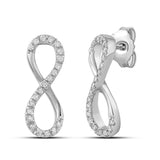 Diamantørepynt i 14kt Hvitt/Gult Gull (585), 0.15ct TW/SI Diamanter