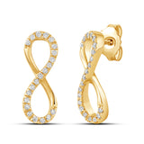 Diamantørepynt i 14kt Hvitt/Gult Gull (585), 0.15ct TW/SI Diamanter