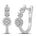 Diamantøredobber i hvitt gull, 0,25 ct TW Si – Diamanthuset