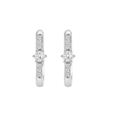 Diamantørepynt i Gult/Hvitt Gull, 0.20ct TWSi