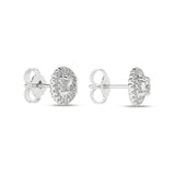 Rosett diamantørepynt i Gult/Hvitt Gull, 0.25ct TWSi