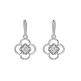 Diamanørepynt i Gult/Hvitt Gull, 0.06ct tw/si