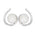 Diamantørepynt i 14kt Hvitt/Gult Gull,, 0,06 ct TW/SI Diamanter og 8mm Perle – Diamanthuset