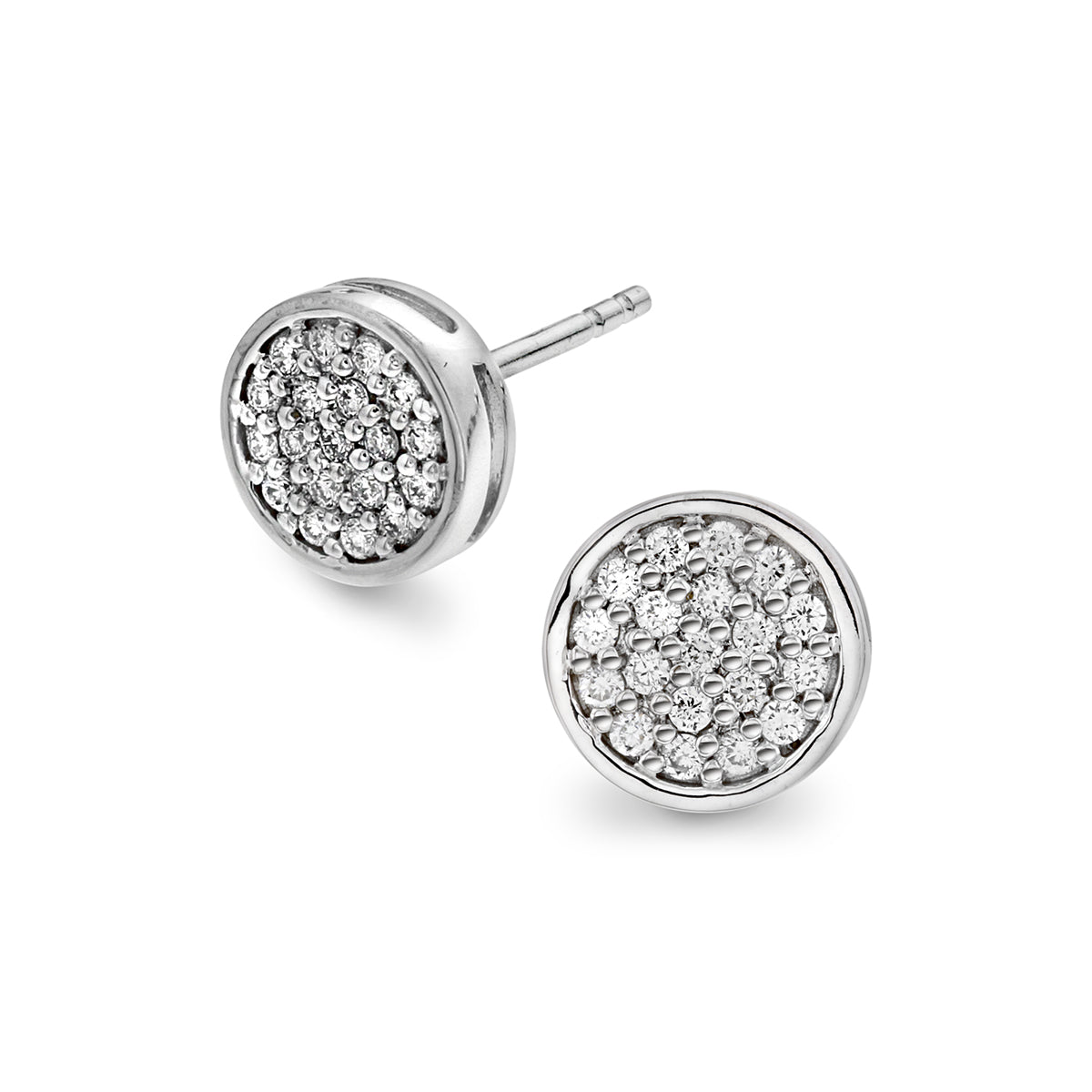 Rosettørepynt i 14kt Gult/Hvitt Gull,, 0.30ct TW/SI Diamanter
