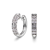 Diamantørering to rader i Gult/Hvitt Gull, 0.24ct TWSi