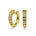Diamantørering to rader i Gult/Hvitt Gull, 0,24 ct TW/SI – Diamanthuset