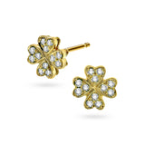 Diamanørepynt i Gult/Hvitt Gull, 0.12ct TWSi