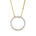 Diamantanheng i Hvitt/Gult Gull, 0,52 ct TW/SI – bilde 2 – Diamanthuset