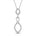 Diamantanheng i Hvitt/Gult Gull, 0,15 ct TW/SI – bilde 2 – Diamanthuset