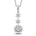 Diamantanheng 0,20 ct tw/si i hvitt gull – Diamanthuset