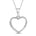 Diamantanheng med 14k gullkjede 0,03 ct tw/si i hvitt gull – Diamanthuset