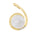 Halssmykke i 14kt Gult/Hvitt Gull (585), 0,03 ct TW/SI Diamant og 10mm Perle – Diamanthuset