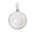 Halssmykke i 14kt Gult/Hvitt Gull (585), 0,15 ct TW/SI Diamant og 11mm Perle – bilde 2 – Diamanthuset