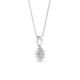 Diamantanheng 0,06ct tw/si i Hvitt/Gult Gull