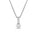 Diamanthalssmykke i hvitt og gult gull, 0,13 ct TW/Si – Diamanthuset