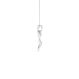 Hjerteanheng i 14kt Gult/Hvitt Gull,, 0.05ct TW/SI diamanter