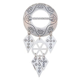 Trøndersølje, oksidert – 3,7 cm, L: 8 cm