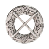 Halsring Buskerud, liten, oksidert – 3,8 cm