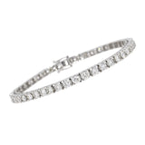 Tennisarmbånd I Hvitt Gull (585) med Tot. 2.25ct TW/SI Diamanter